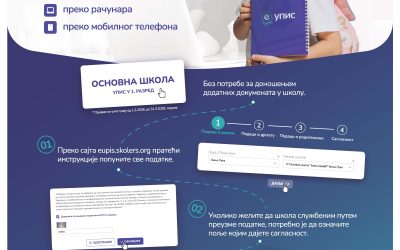 Пријава за упис ученика у први разред основне школе за школску 2026/27. годину