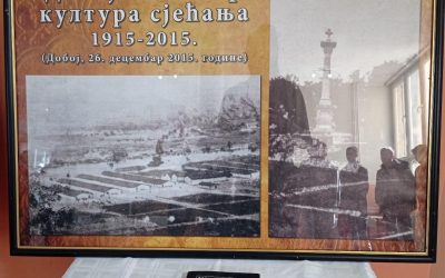 Посјета изложби о Добојском логору